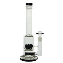 Inline Showerhead Sprinkler Hookah Glass Water Pipe for Smoking (ES-GB-440)